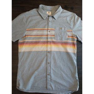 Vans Full Button Pocket Style Tshirt, Men's L